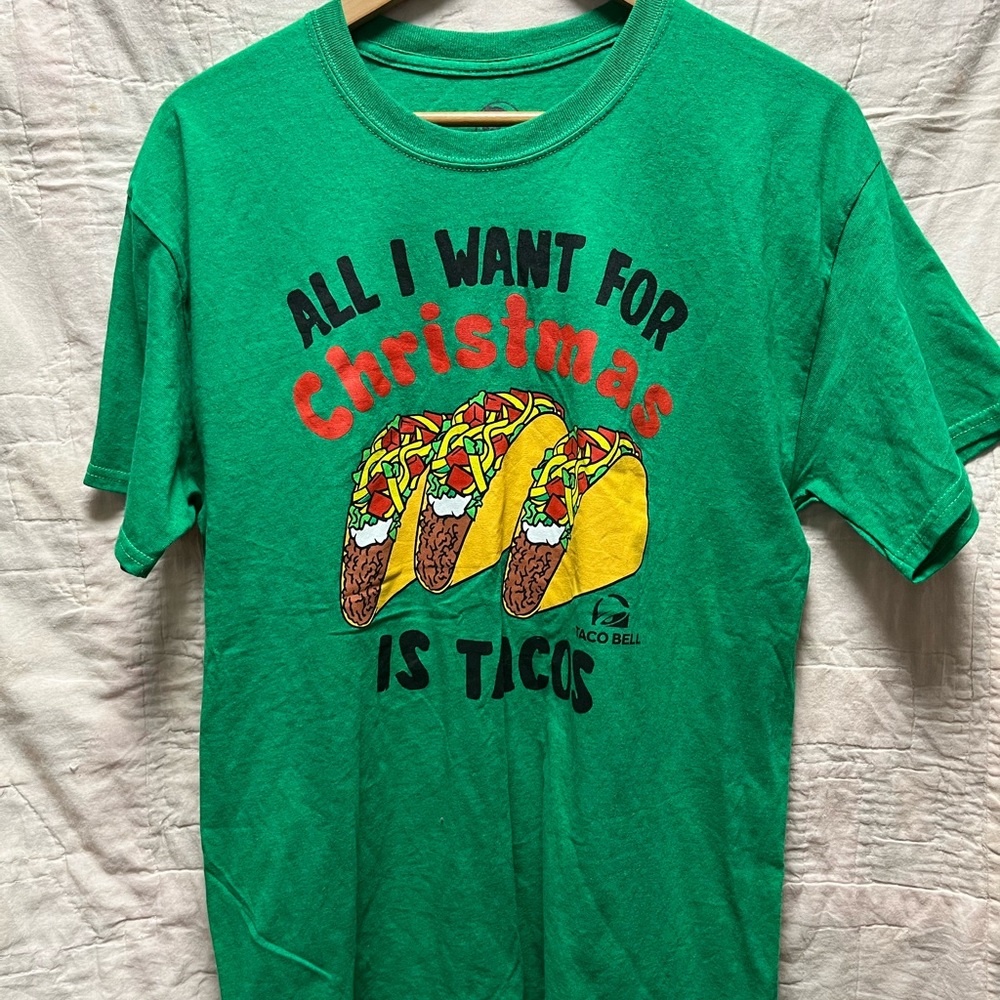 Kelly Green Taco Graphic Short Sleeve Tee